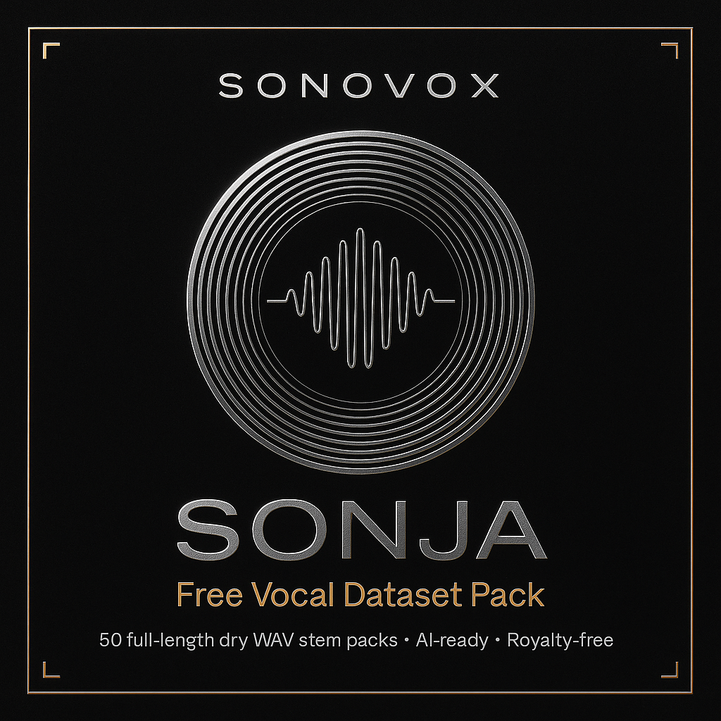 Free Demo Vocal Dataset by Sonja